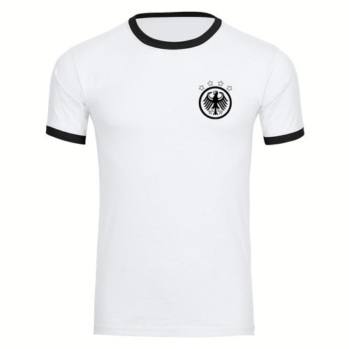 4068859368005 - multifanshop Kontrast T-Shirt - Germany - Adler Retro - Druck schwarz - Männer