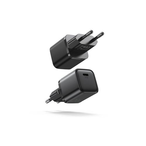 6941237144492 - Schnelles USB-C 20W Power Delivery Quick Charge 30 AFC Ladegerät schwarz