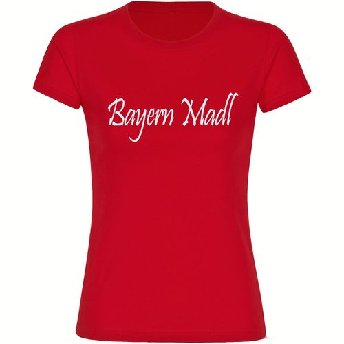 4068859149536 - multifanshop Kinder T-Shirt - Bayern - Bayern Madl - Druck weiß - Kind