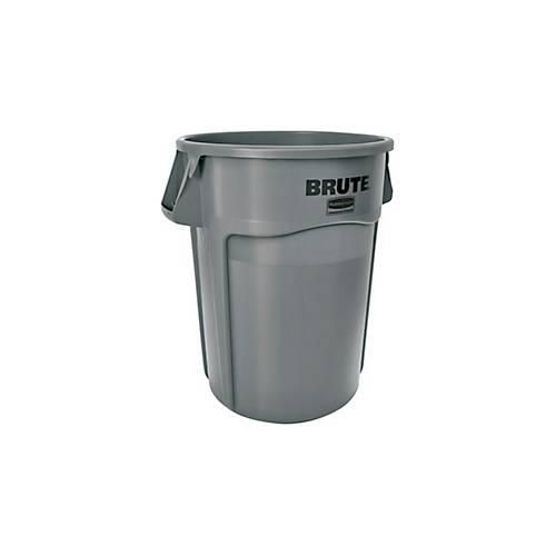 0086876183559 - Abfallbehälter rubbermaid Brute 1665 l rund UV-Blocker L 612 x B 717 x H 796 mm Polyethylen grau