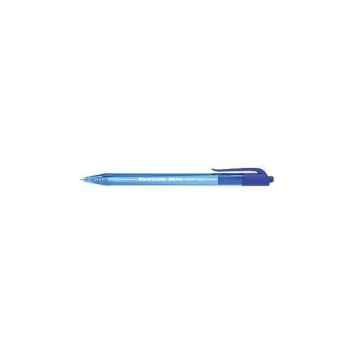 3501170957042 - Paper Mate InkJoy 100RT Retractable Kugelschreiber | mittlere Spitze (10 mm) | Blau | 20 Stück