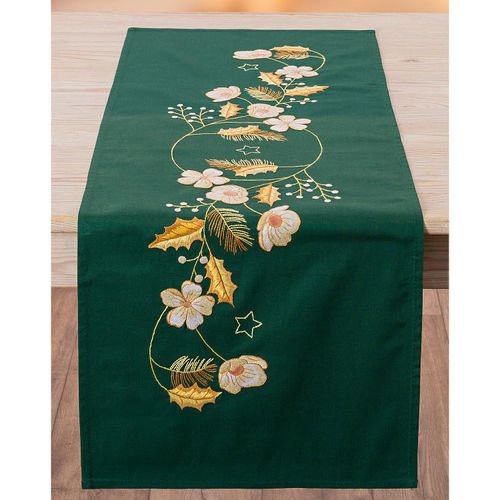 4058896347392 - Stickläufer Christrosen