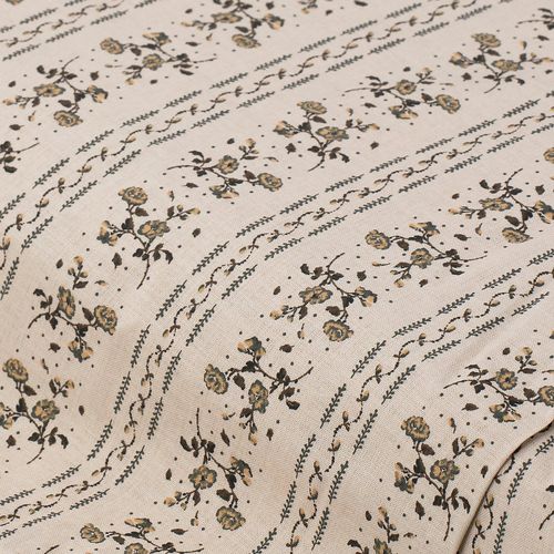 4058896322993 - Baumwoll-Trachtenstoff Blumenstrauß creme grau