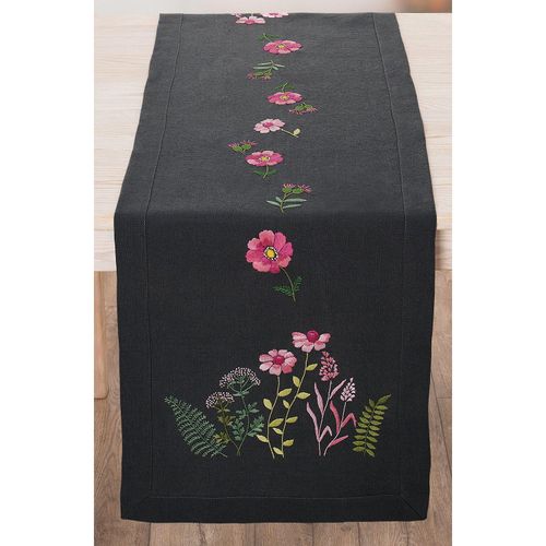 4022236390072 - Stickläufer Pink Flowers