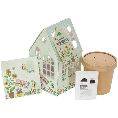 4058896349327 - Gewächshäuschen Timos Wilder Blumen-Garten