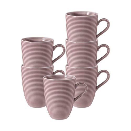 4262418979248 - Kaffeebecher Beat Color Glaze 350 ml 6er Set
