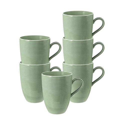 4262418979231 - Kaffeebecher Beat Color Glaze 350 ml 6er Set 4262418979231 - Kaffeebecher Beat Color Glaze 350 ml 6er Set