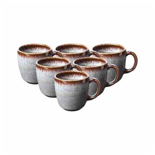 4057743168128 - like by Villeroy & Boch Kaffeetassen Lave 190 ml 6er Set