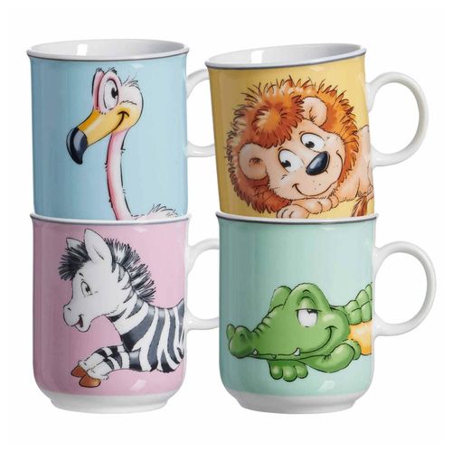 4262487290503 - Kinderbecher Happy Zoo 270 ml 4er Set 4262487290503 - Kinderbecher Happy Zoo 270 ml 4er Set