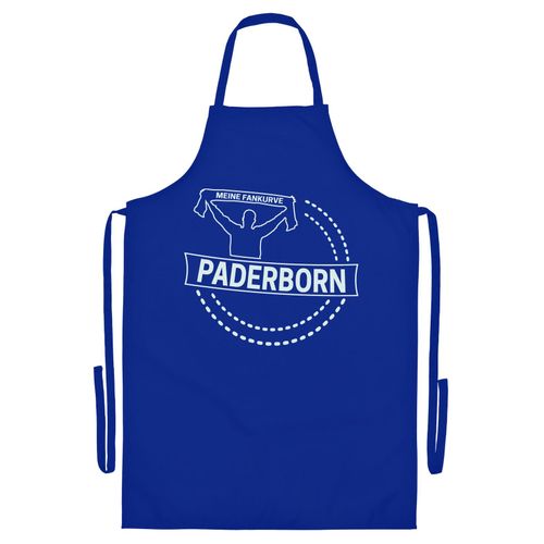 4068859056896 - multifanshop Grillschürze - Paderborn - Meine Fankurve - Druck weiß - Schürze 4068859056896 - multifanshop Grillschürze - Paderborn - Meine Fankurve - Druck weiß - Schürze