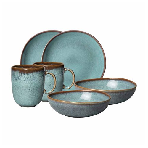 4003686437333 - like by Villeroy & Boch Frühstücks-Set Lave glacé 6er Set