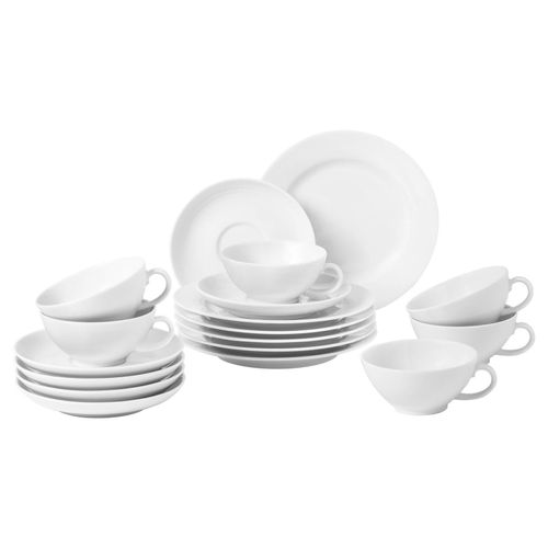 4052212084350 - Teeservice SELTMANN WEIDEN Geschirr-Set Rondo Geschirr-Sets Gr 18 tlg weiß Teeservice 18 Teile für 6 Personen 4052212084350 - Teeservice SELTMANN WEIDEN Geschirr-Set Rondo Geschirr-Sets Gr 18 tlg weiß Teeservice 18 Teile für 6 Personen