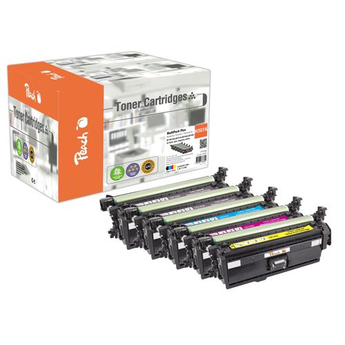 7640182387600 - H307A 5 Tonermodule (2*bk c m y) ersetzt HP No 307A CE740A*2 CE741A CE742A CE743A für zB HP Color LaserJet CP 5200 (wiederaufbereitet) 7640182387600 - H307A 5 Tonermodule (2*bk c m y) ersetzt HP No 307A CE740A*2 CE741A CE742A CE743A für zB HP Color LaserJet CP 5200 (wiederaufbereitet)