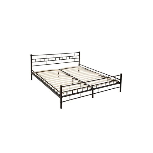 4260435992370 - tectake® Metallbett robustes Stahlgestell bodenschonende Kunststoffkappen 180 x 200 cm 4260435992370 - tectake® Metallbett robustes Stahlgestell bodenschonende Kunststoffkappen 180 x 200 cm