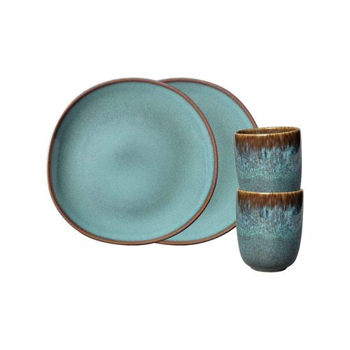 4262418978579 - like by Villeroy & Boch Frühstücks-Set Lave 4er Set