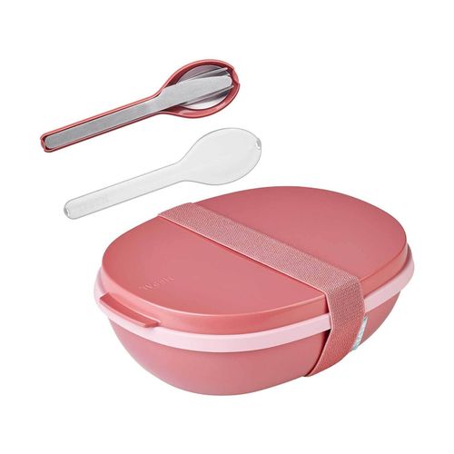 8711269112640 - Lunchbox Duo mit Besteck Ellipse 225 x 175 cm