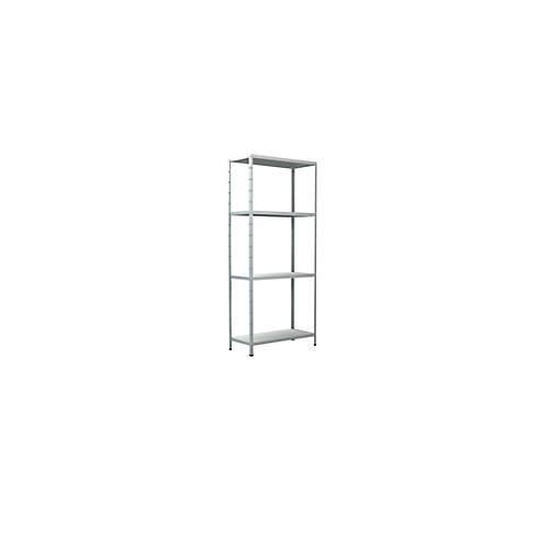 4004514107589 - Steckregal Stecksystem-Grundregal Regale Metall weiß 1800x800x350 mm 4 Böden Gr B H T 80 cm x 180 cm x 35 cm weiß Werkstatt-Regale 4004514107589 - Steckregal Stecksystem-Grundregal Regale Metall weiß 1800x800x350 mm 4 Böden Gr B H T 80 cm x 180 cm x 35 cm weiß Werkstatt-Regale