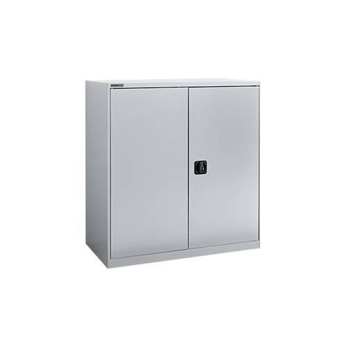 4051273635143 - Flügeltürenschrank Select MS-i 12409 Stahlblech B 950 x T 400 x H 1215 mm 3 OH Weißaluminium bis 150 kg 4051273635143 - Flügeltürenschrank Select MS-i 12409 Stahlblech B 950 x T 400 x H 1215 mm 3 OH Weißaluminium bis 150 kg