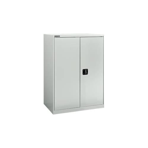 4051273634481 - Flügeltürenschrank Select MS-i 12408 Stahlblech B 800 x T 400 x H 1215 mm 3 OH Lichtgrau bis 150 kg