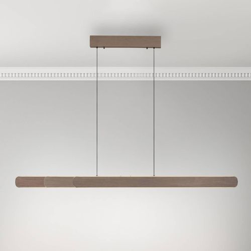 4012248384299 - Paul Neuhaus LED-Hängelampe Adriana braun Länge 160 cm