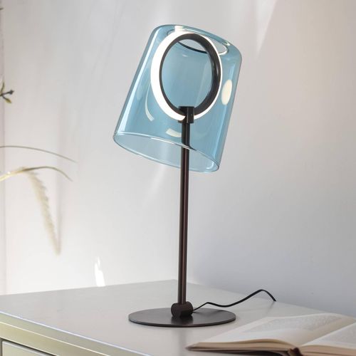 4012248385883 - Paul Neuhaus LED-Tischlampe Zula blau Höhe 42 cm