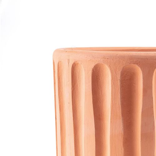 8008215115023 - SELETTI Vase Magna Graecia Dorico Untersetzer Terracotta