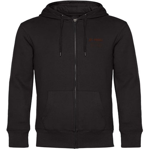 4068859193812 - multifanshop Kapuzen Sweatshirt Jacke - St Pauli - Herzschlag - Druck braun - Sweat 4068859193812 - multifanshop Kapuzen Sweatshirt Jacke - St Pauli - Herzschlag - Druck braun - Sweat