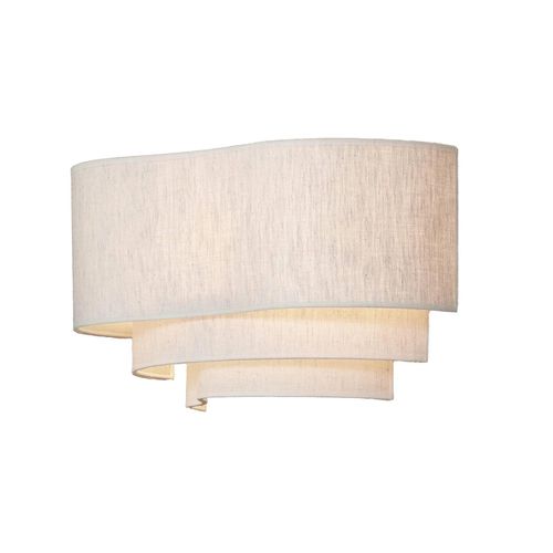 3188000786128 - MARKET SET Pebble Textil-Wandlampe creme