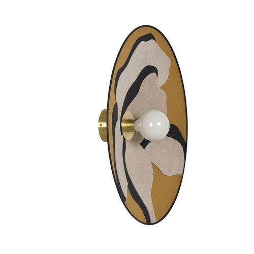 3188000785695 - MARKET SET Sonia Laudet Wandlampe Ø 60 cm curry 3188000785695 - MARKET SET Sonia Laudet Wandlampe Ø 60 cm curry