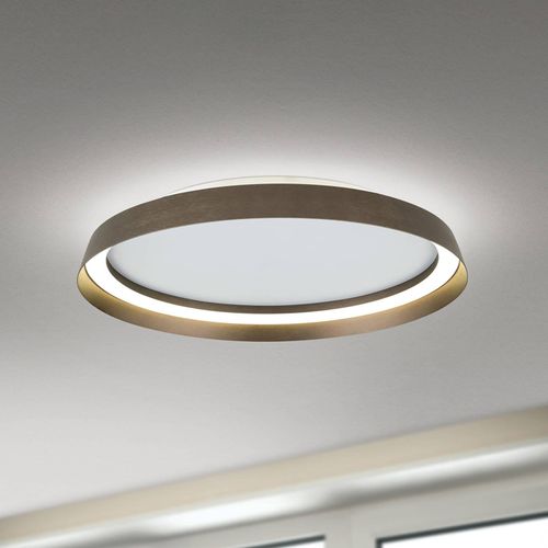 9003090278183 - LED-Deckenlampe Manta Ø 45 cm alu bronze Alu up down