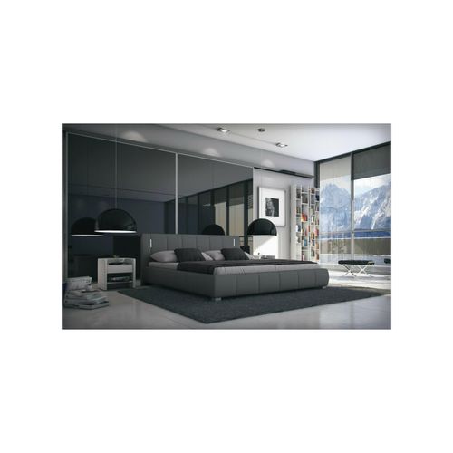 4251113306497 - Sedex Möbel-handels-gesellschaft Mbh&cokg - Bett Luna 140x200cm grau mit led Beleuchtung 4251113306497 - Sedex Möbel-handels-gesellschaft Mbh&cokg - Bett Luna 140x200cm grau mit led Beleuchtung