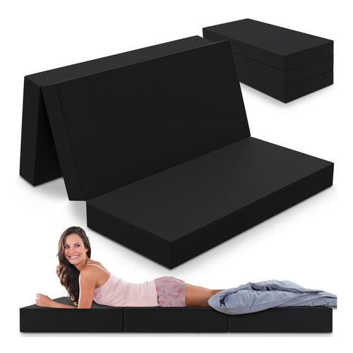 4260346889486 - Bestschlaf Klappbare Gästematratze 3-teilige Faltmatratze Schaumstoff extra dick 4260346889486 - Bestschlaf Klappbare Gästematratze 3-teilige Faltmatratze Schaumstoff extra dick