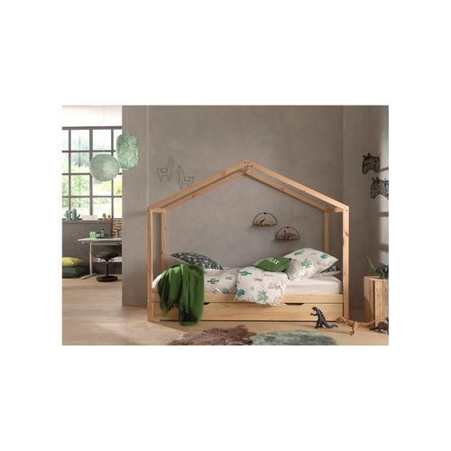5420070231763 - VIPACK - Dallas 3 Hausbett 90 x 200 cm Liegefläche inkl Bettschublade Natur 5420070231763 - VIPACK - Dallas 3 Hausbett 90 x 200 cm Liegefläche inkl Bettschublade Natur