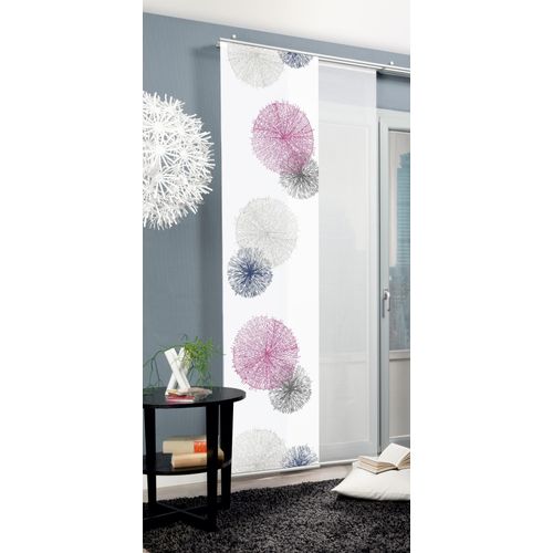 4011714357942 - Schiebegardine HOME WOHNIDEEN RAWLINS lila (flieder) B60cm H245cm Polyester Gardinen HxB 245x60 inkl Befestigungszubehör 4011714357942 - Schiebegardine HOME WOHNIDEEN RAWLINS lila (flieder) B60cm H245cm Polyester Gardinen HxB 245x60 inkl Befestigungszubehör