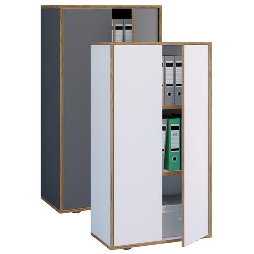 4051814444036 - Holz Büroschrank Ordner Aktenschrank Büromöbel Schrank Salia 3-fach Breite 60 cm Drehtüren 4051814444036 - Holz Büroschrank Ordner Aktenschrank Büromöbel Schrank Salia 3-fach Breite 60 cm Drehtüren