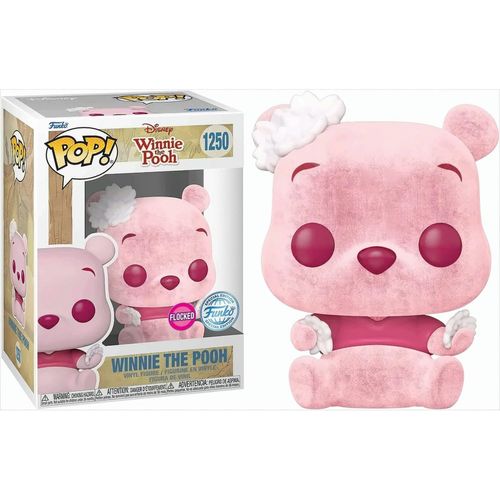 0889698666121 - Winnie The Pooh Winnie the Pooh (Flocked) Vinyl Figur 1250 Funko Pop! multicolor
