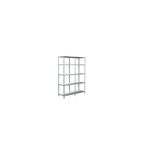 4004514121660 - Steckregal Stecksystem Grund- und Anbauregal Regale Metall weiß 2000x1400x500 mm 10 Böden Gr B H T 140 cm x 200 cm x 50 cm weiß Werkstatt-Regale 4004514121660 - Steckregal Stecksystem Grund- und Anbauregal Regale Metall weiß 2000x1400x500 mm 10 Böden Gr B H T 140 cm x 200 cm x 50 cm weiß Werkstatt-Regale