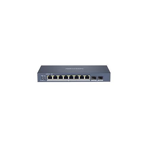 6941264052814 - DS-3E1510P-EI - Switch - Smart - 8 x 10 100 1000 (PoE+) + 2 x Gigabit SFP - Desktop - PoE+ (110 W)