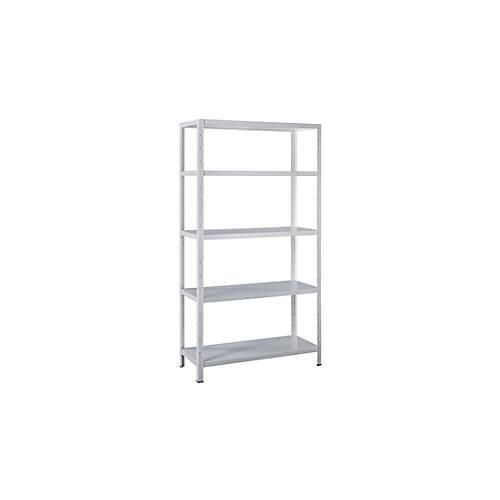 4004514121615 - Steckregal Stecksystem-Grundregal Regale Metall weiß 2000x1200x350 mm 5 Böden Gr B H T 120 cm x 200 cm x 35 cm weiß Werkstatt-Regale 4004514121615 - Steckregal Stecksystem-Grundregal Regale Metall weiß 2000x1200x350 mm 5 Böden Gr B H T 120 cm x 200 cm x 35 cm weiß Werkstatt-Regale