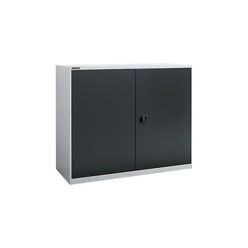 4051273635631 - Flügeltürenschrank Select MS-i 12412 Stahlblech B 1200 x T 400 x H 1215 mm 3 OH Weißaluminium Anthrazitgrau bis 150 kg 4051273635631 - Flügeltürenschrank Select MS-i 12412 Stahlblech B 1200 x T 400 x H 1215 mm 3 OH Weißaluminium Anthrazitgrau bis 150 kg