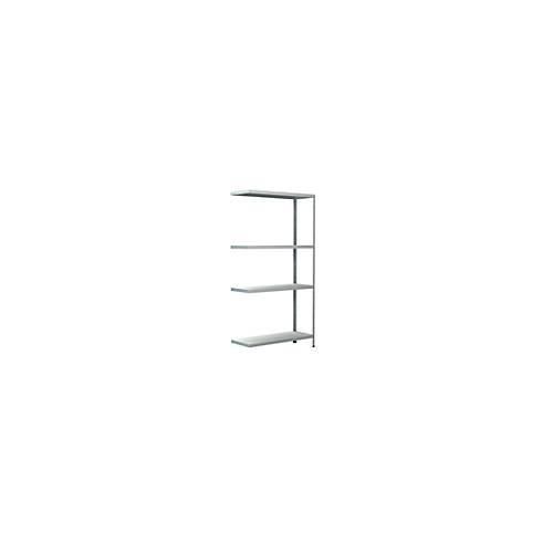 4004514107688 - Anbauregal Steck-Anbauregal Regale Metall weiß 1500x800x300 mm 4 Böden Gr B H T 80 cm x 150 cm x 30 cm weiß Werkstatt-Regale 4004514107688 - Anbauregal Steck-Anbauregal Regale Metall weiß 1500x800x300 mm 4 Böden Gr B H T 80 cm x 150 cm x 30 cm weiß Werkstatt-Regale