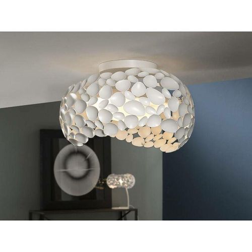 8435435318918 - Schuller Lighting - Schuller Narisa - 5 Light Flush Deckenleuchte Matt White G9