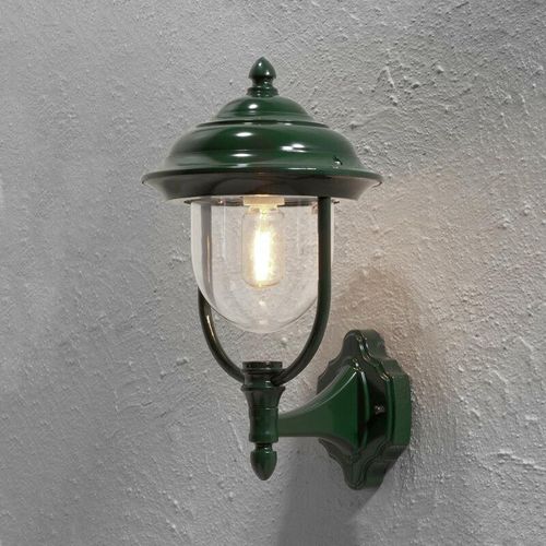 7318307223606 - Konstsmide Lighting - Konstsmide Parma Outdoor Classic Lantern Up Wandleuchte Grün IP43 7318307223606 - Konstsmide Lighting - Konstsmide Parma Outdoor Classic Lantern Up Wandleuchte Grün IP43