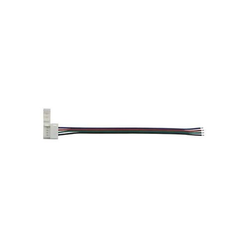 5410329603557 - - kabel mit 1 push-steckverbinder für flexible led-streifen - rgb-farbe - 10 mm