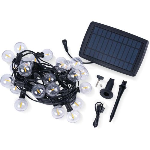 8435427148103 - Barcelona Led - Solar Lichterkette outdoor - 25 x E10 led Lampen - IP44 - 92