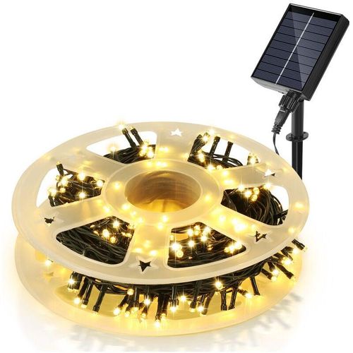 9360172281807 - Solar Lichterkette Lichtschlauch led Lichterkette led Lichtervorhang Party Garten Innen Außen Deko Weihnachtsbeleuchtung 100M 1000LEDs Warmweiß 2