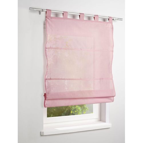 4016478980481 - Raffrollo HEINE HOME Raffrollos Gr 140 cm Ösen 120 cm lila (mauve) Raffrollos halbtransparent 4016478980481 - Raffrollo HEINE HOME Raffrollos Gr 140 cm Ösen 120 cm lila (mauve) Raffrollos halbtransparent