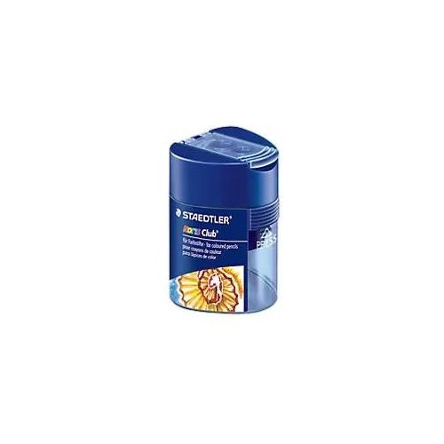 4007817512029 - STAEDTLER Doppel-Spitzdose Noris Club dreieckig für alle Stifte bis 102 mm Durchmesser Deckel blau (512 128) 4007817512029 - STAEDTLER Doppel-Spitzdose Noris Club dreieckig für alle Stifte bis 102 mm Durchmesser Deckel blau (512 128)