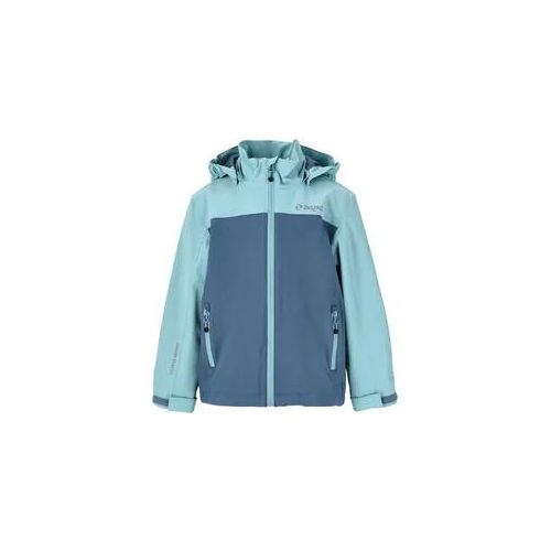 4057651581262 - Outdoorjacke ZIGZAG Bloomer Kinder Gr 116 blau (türkis) 90% Polyester 10% Elasthan mehrfarbig casual normal ohne Ausschnitt Langarm Jacken mit verschließbaren Taschen