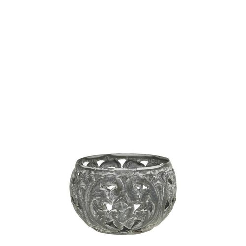 5712750361687 - Chic Antique Eisen Teelichthalter mit Muster 75x10 cm 5712750361687 - Chic Antique Eisen Teelichthalter mit Muster 75x10 cm
